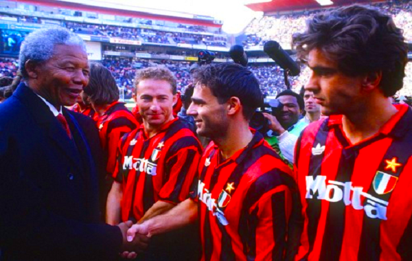L’emozionante incontro con Nelson Mandela – Giugno 1993